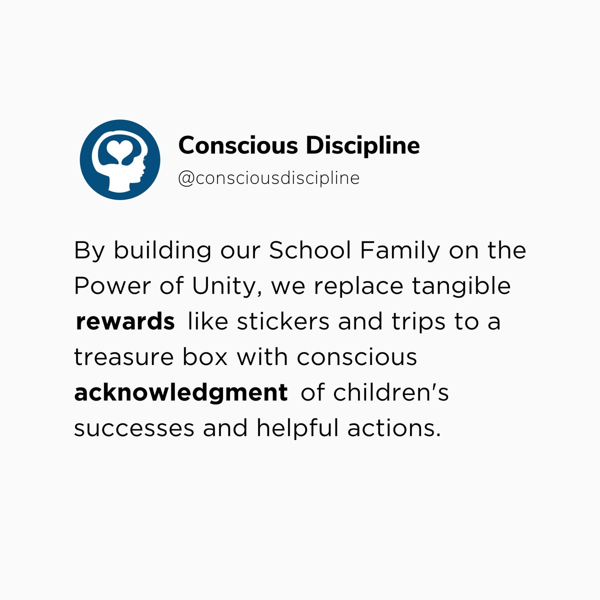 Conscious Discipline tweet media