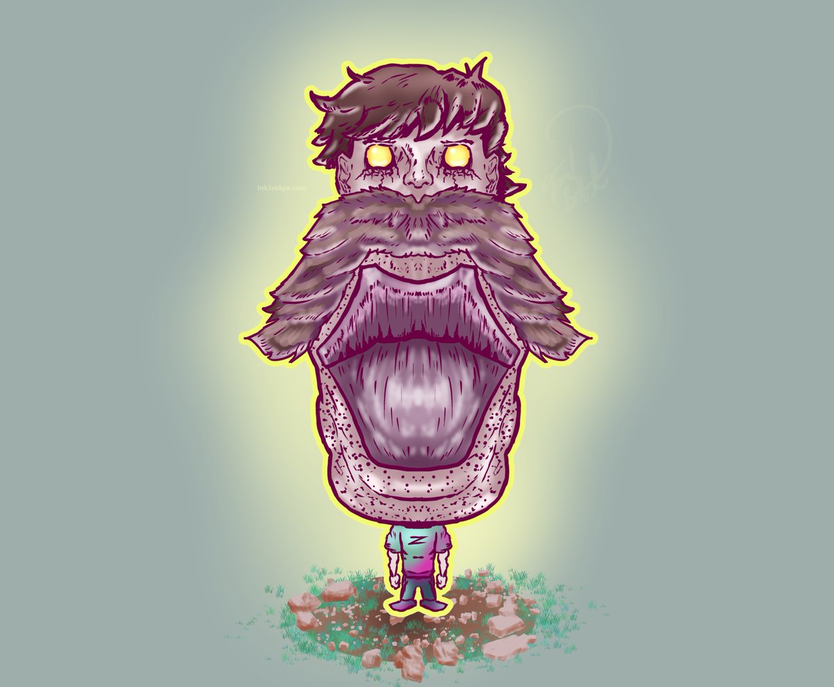 Drawing I did a while ago. #fanart of <a href="/Wendigoon8/">Wendigoon</a> of #creepcast fame. Love listening to the podcast. <a href="/Creepcastactual/">CreepCast</a>