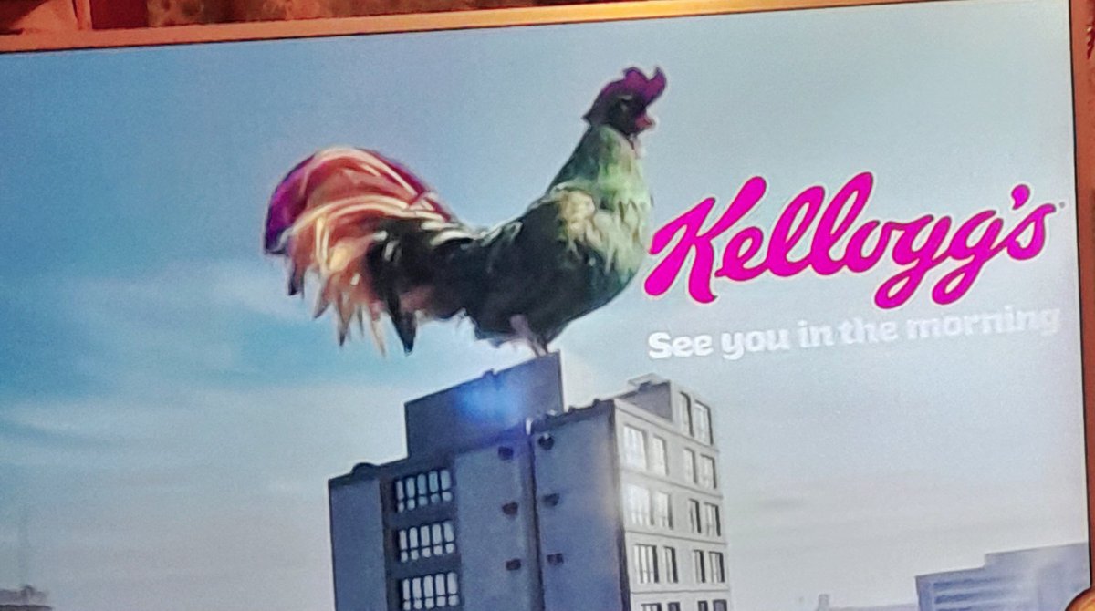 BalladeerMike's tweet image. I&apos;m loving the new #Kellogs TV ad.  #StrutYourStuff🐓