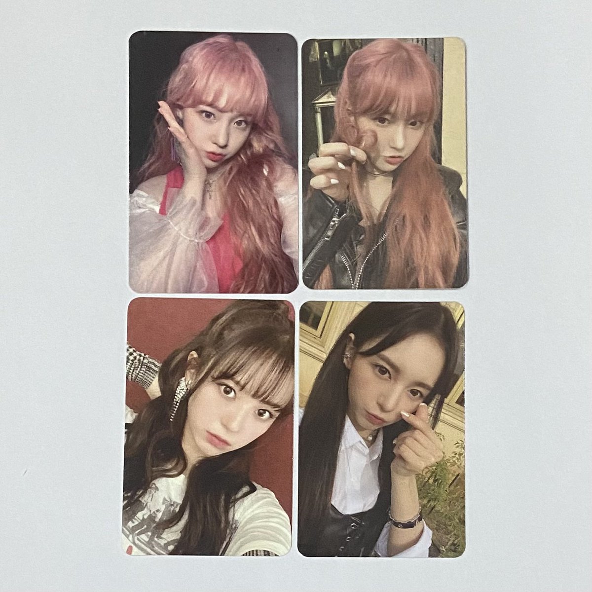 aishinchae's tweet photo. ✧ [ wts lfb wtt lft ] kep1er &amp; red velvet 
pcs ✧ 
📍 ph-based
• ✧ strictly set only 
• ✧ also wtt to any red velvet pc

set prices : ( less 100 ea set if payo )
- ✧ ₱1400
- ✧ ₱650
- ✧ 800
- ✧ 750

#. chaehyun mukor music korea beatroad jump up star mag https://t.co/i1FCfysJQZ