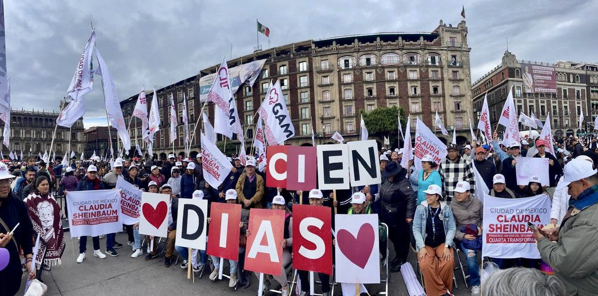 PabloYanesRizo's tweet photo. Con entusiasmo acompañamos a la presidenta @Claudiashein en su informe a 100 días de gobierno. Desde el #GobiernoCiudadDeMexico encabezado por @ClaraBrugadaM reconocemos a la educación como el corazón de la transformación, seremos una potencia científica. https://t.co/KcjAZyjc4j