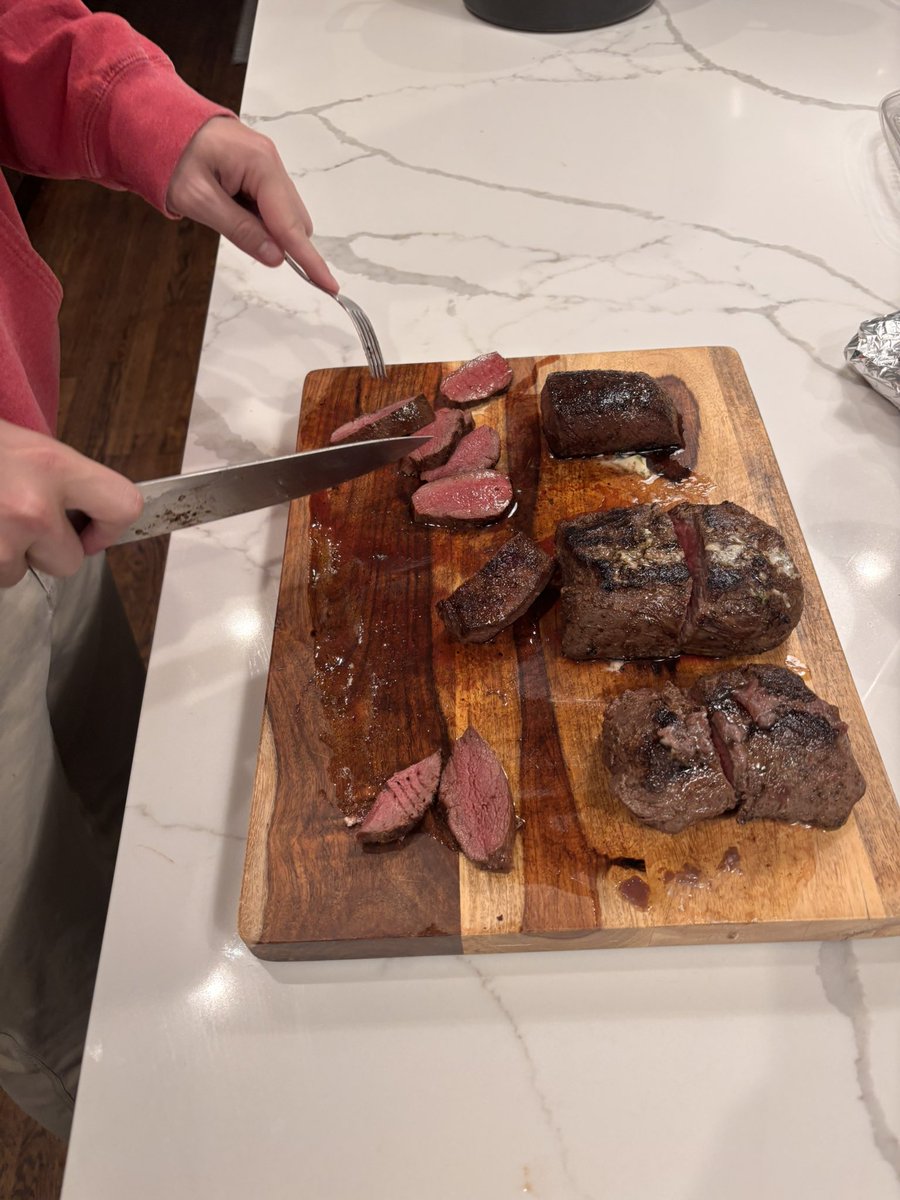 Will_HolySmokes's tweet photo. Sous vide elk and venison w Knox 

Ephesians 3:20-21

“Now to him who is able to do far more abundantly than all that we ask or think, according to the power at work within us, to him be glory in the church and in Christ Jesus throughout all generations, forever and ever. Amen.” https://t.co/vb3opXWN71