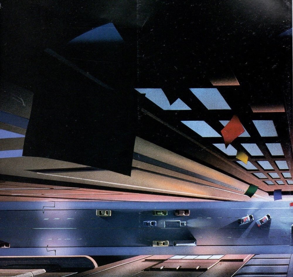 background art for batman the animated series