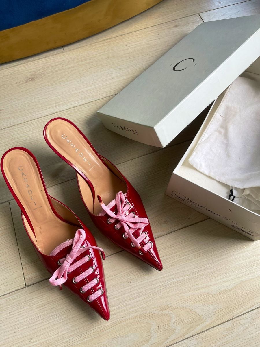 blusmarine's tweet image. casadei mules ✧