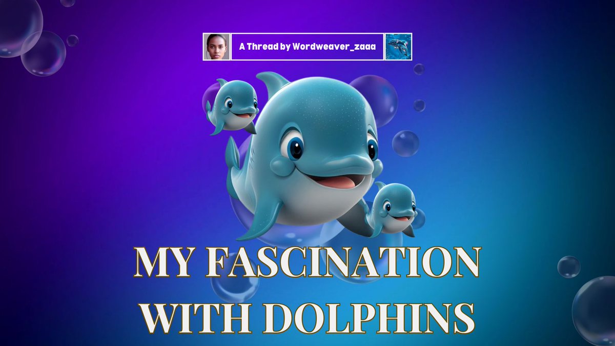 Wordweaver_zaaa's tweet photo. I’ve always been fascinated by dolphins.
There’s something magical about how they skim through the water,
Working together with precision, communicating effortlessly,
And navigating even the murkiest depths.
@Dolphin_Agent
#DolphinAgentThread https://t.co/eGvA7UWos4
