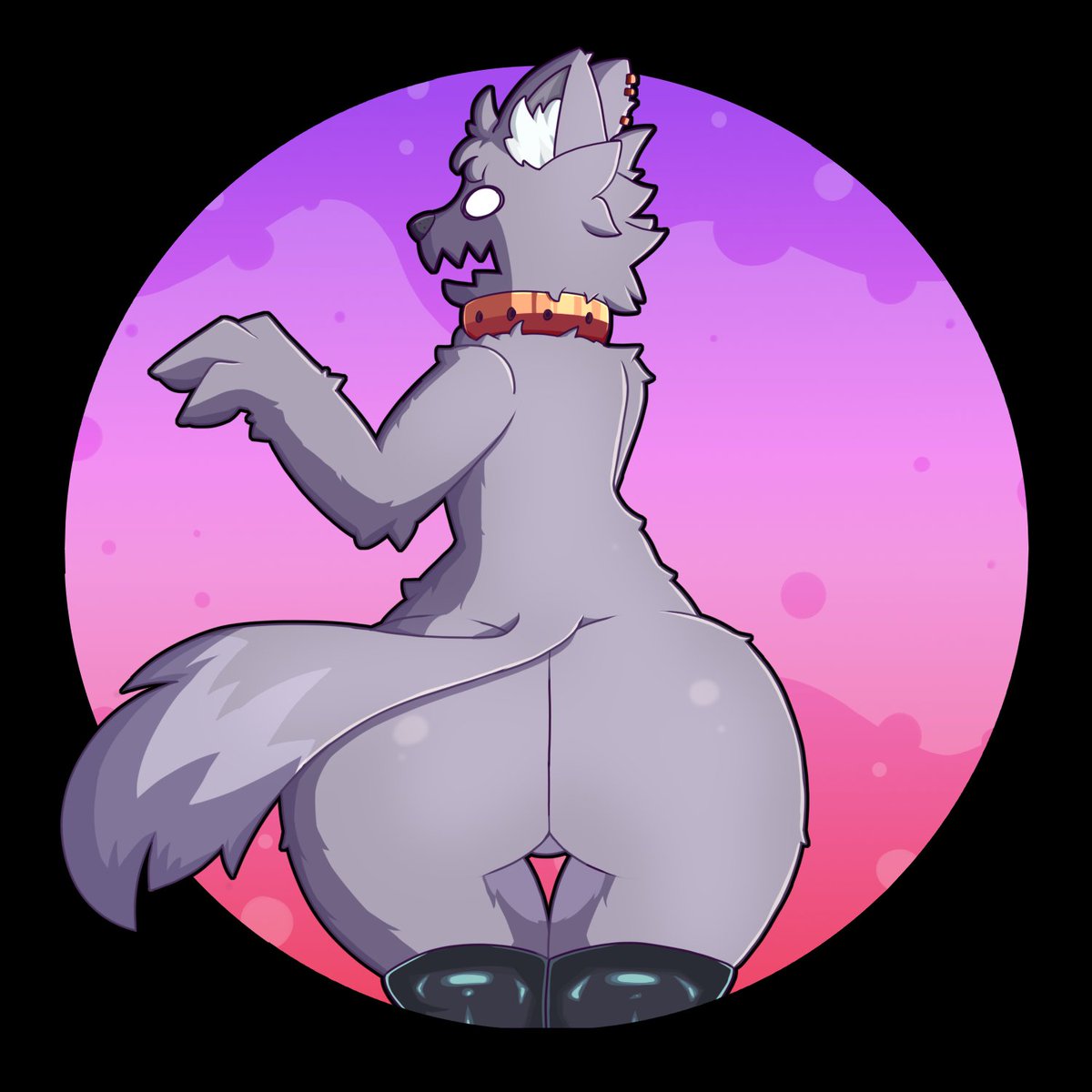 Otra comisión por parte de <a href="/rampazh/">RAMPAZH</a>, mostrando la parte trasera de manera sorpresiva