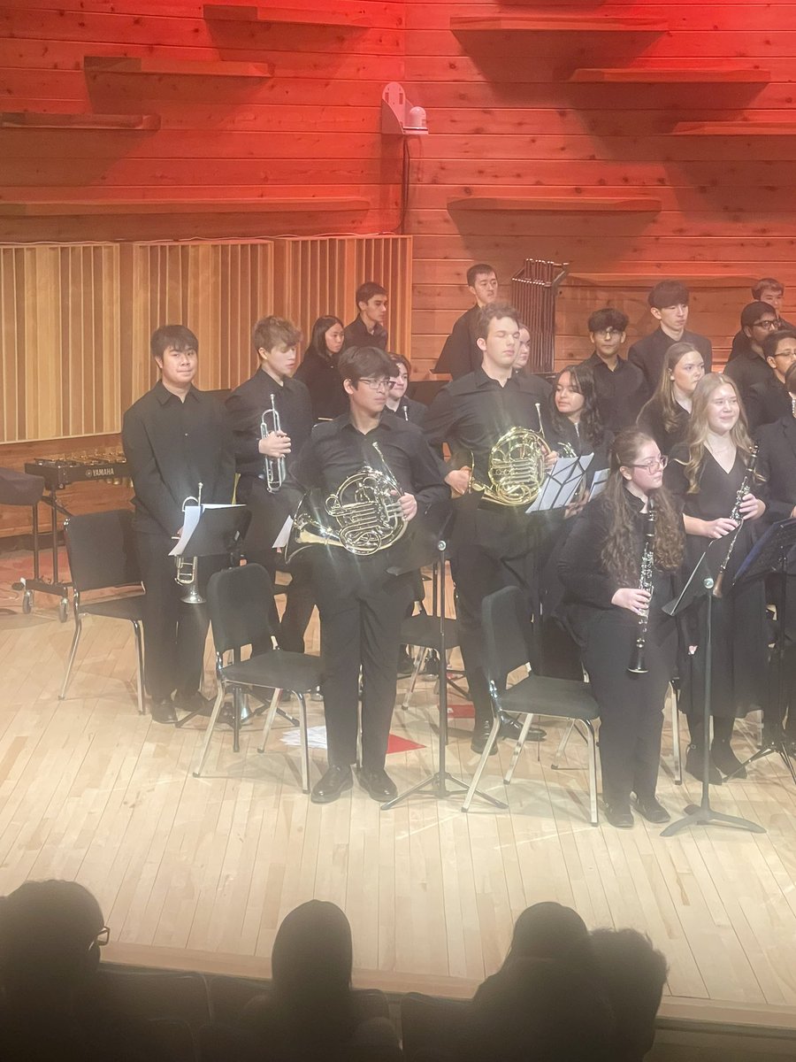 Special congratulations to 9th grader Ethan Dela Garza for getting into the CJMEA Region 2 honors symphonic band in his first year!