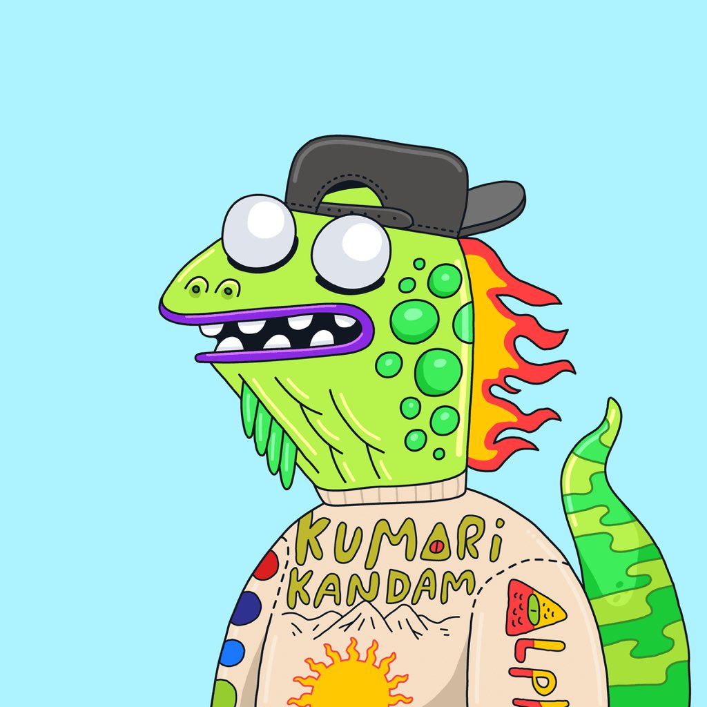 The lizard has landed. Always had my eye on this collection, and the time seemed right. <a href="/creepz/">Creepz</a> 🕯️