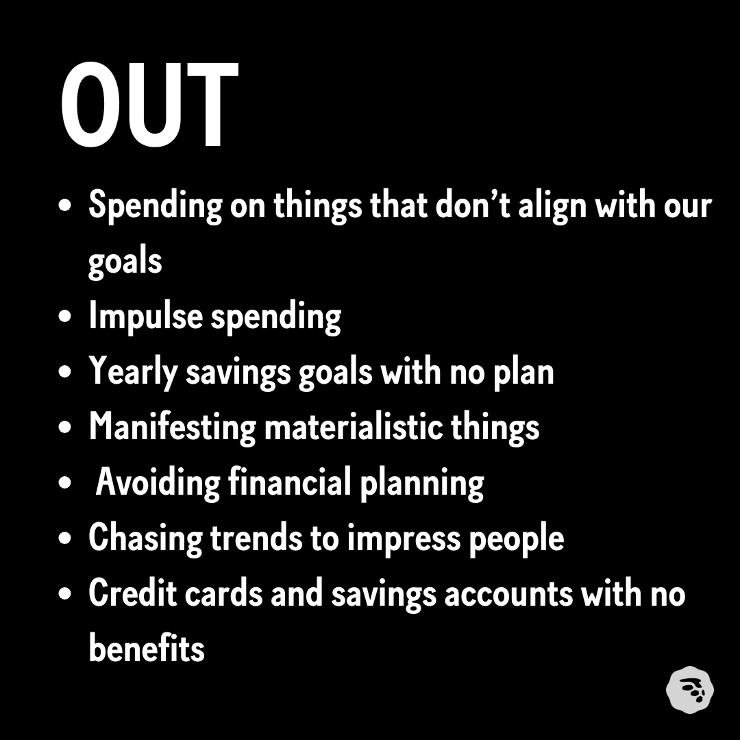 MoneyLion's tweet photo. 2025's financial rhythm: Old habits out, new moves in. Which trend are you tuning into? ๐ก๐ธ
#MoneyLion #financialshift #moneymoves #invsout #newtrends #financialliteracy https://t.co/reIWcAeTwu
