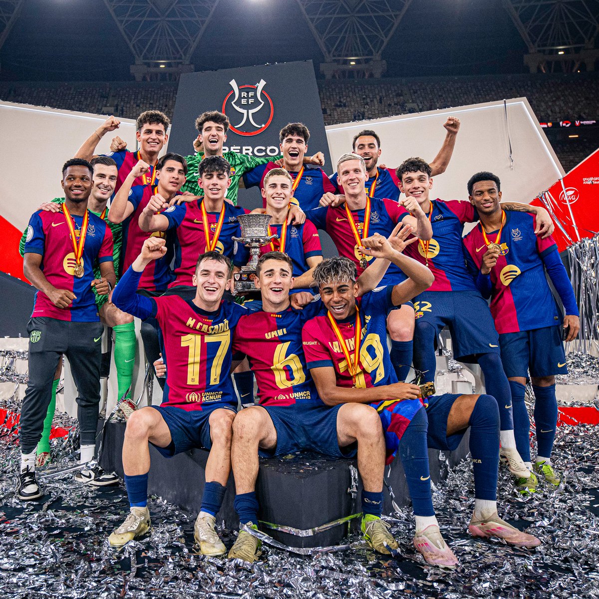 Els nostres nens de la Masia 👶💎
#MadeInLaMasia