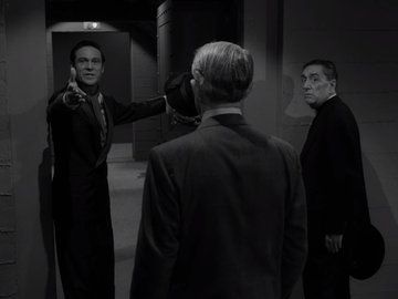 January 12, 1962: Twilight Zone's "One More Pallbearer" airs. A rich man tries to get three people from his past to apologize for past slights by staging a phony World War III scenario from his secure bunker.

Written by Rod Serling. Stars Joseph Wiseman (James Bond's "Dr. No").