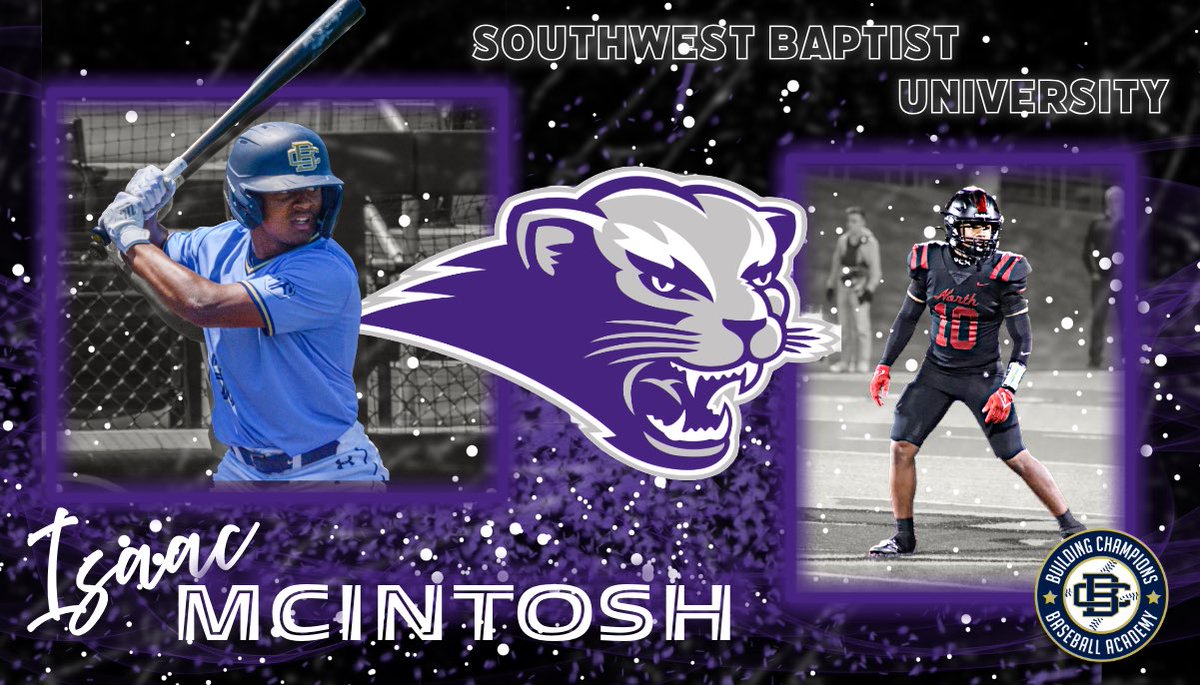 Building Champions (@bcbaseballtoday) on Twitter photo Congrats to <a href="/_IsaacMcIntosh/">Isaac McIntosh</a> on his commitment to <a href="/sbu_baseball/">SBU Bearcats Baseball</a>. One of the best athletes in the program and why he will play 2 sports at the next level. Great competitor but an even better human. So happy for the McIntosh family. <a href="/PrepBaseballMO/">Prep Baseball Missouri</a> <a href="/Drew_Olla/">Andrew Olla</a> #Committed #BCbaseball Congrats to <a href="/_IsaacMcIntosh/">Isaac McIntosh</a> on his commitment to <a href="/sbu_baseball/">SBU Bearcats Baseball</a>. One of the best athletes in the program and why he will play 2 sports at the next level. Great competitor but an even better human. So happy for the McIntosh family. <a href="/PrepBaseballMO/">Prep Baseball Missouri</a> <a href="/Drew_Olla/">Andrew Olla</a> #Committed #BCbaseball