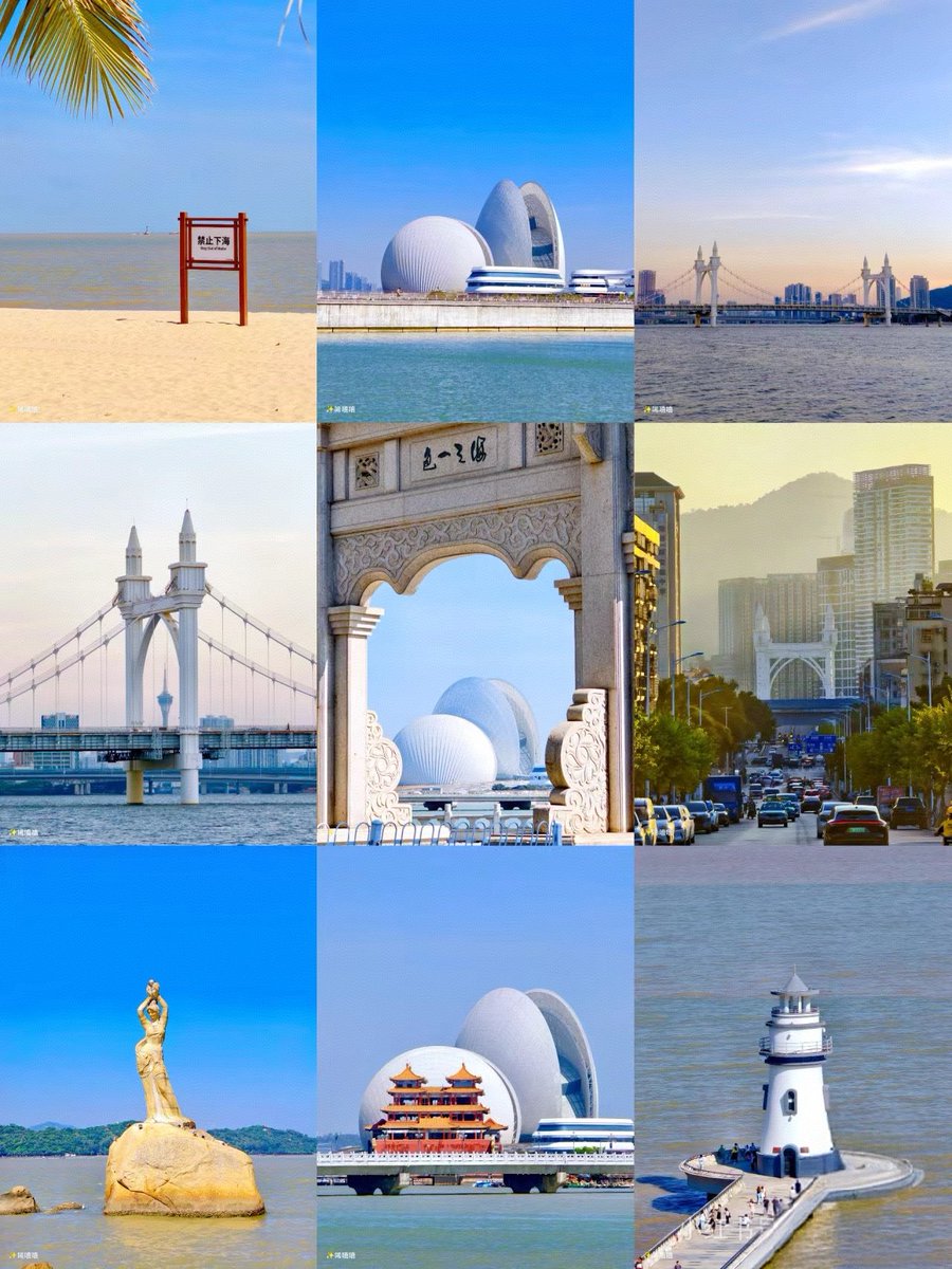 CultArt6's tweet image. 📍珠海
情侣路南线已经美得不像话了！