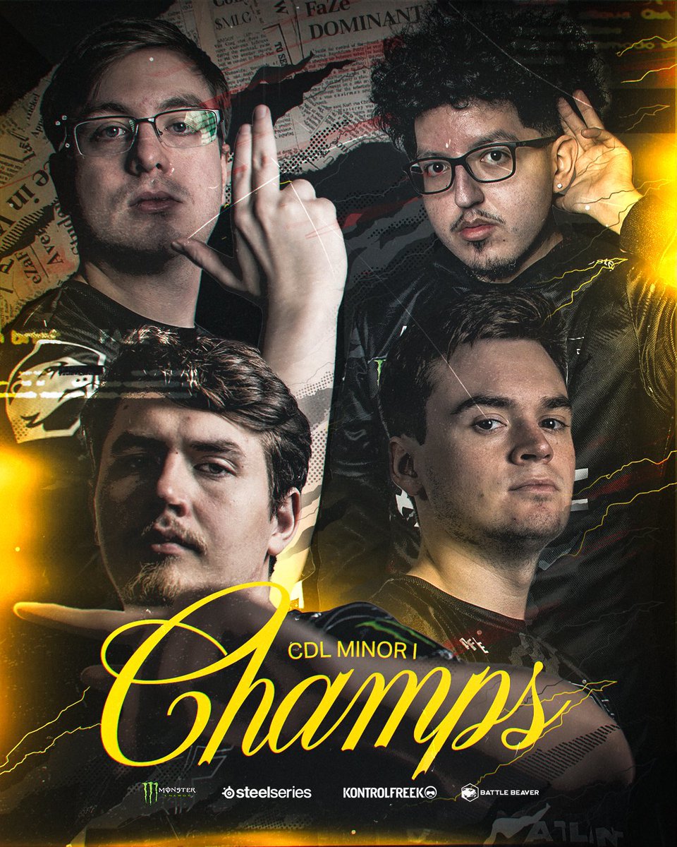WE’RE BACK.

MINOR 1 CHAMPIONS 🏆

#FaZeUp || #CDL2025