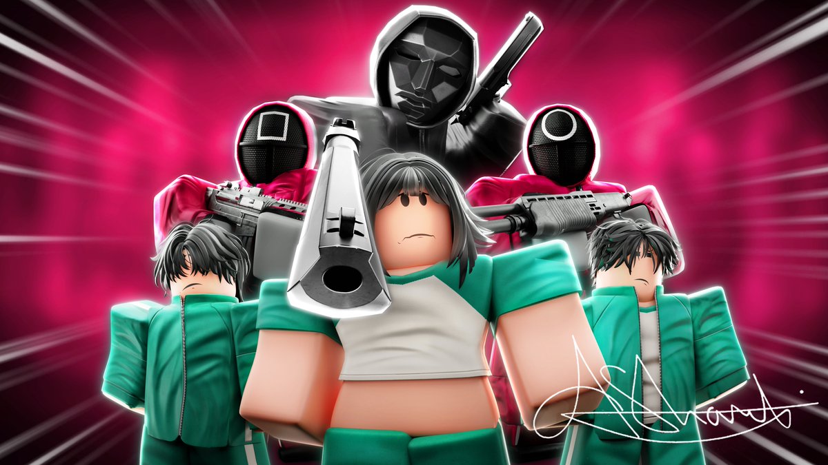 Squid Game GFX I recently made! 

DM ME ON DISCORD NOT HERE :p <a href="/AsharabGFX/">Ash</a> 

#ROBLOX #ROBLOXDev #robloxart #RobloxGFX #robloxpressure #SquidGame2 #SquidGame #gfx #blender