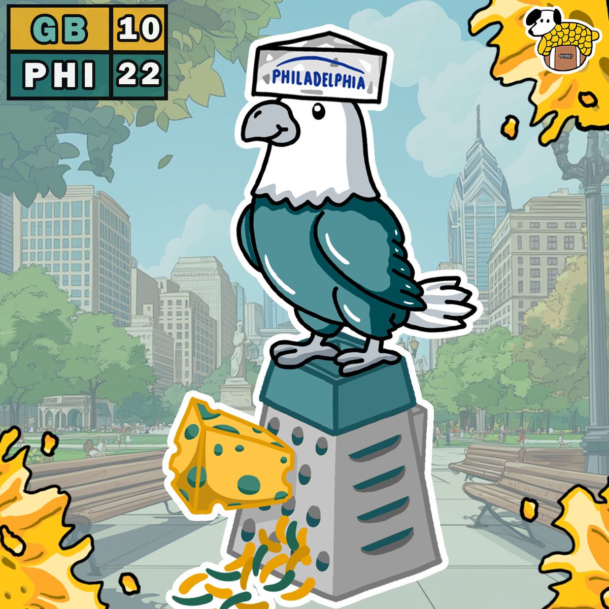 The Philadelphia Eagles Shred Some Cheese in Philly ! 🦅💚🤍💚