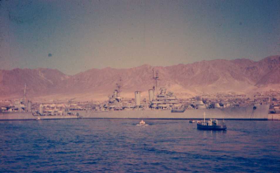 Crucero clase Brooklyn de la <a href="/Armada_Chile/">Armada de Chile</a> #armadadechile en Antofagasta.