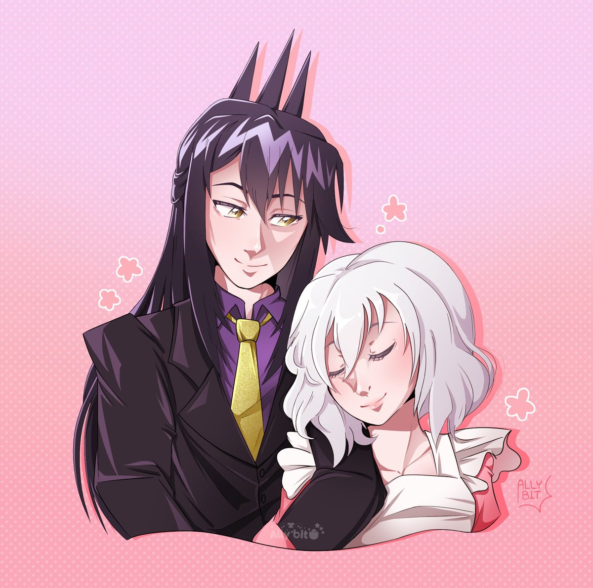 Ally_Bit's tweet photo. • 🌸💭 (gift for @PrincessHaruka7)
#SHAMANKING
#蓮メイ https://t.co/OeNXbGrl7x