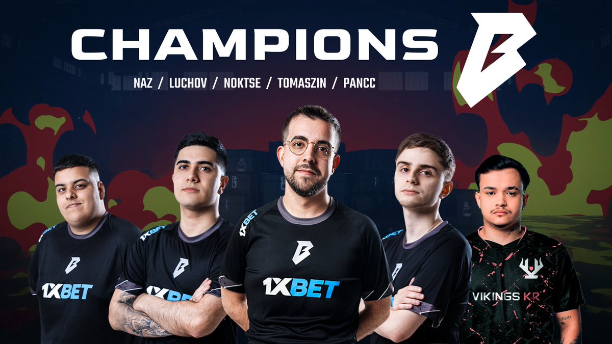 edenesportsgg's tweet photo. 💥 @bestia_corp  TAKE A BOW FOR THAT PERFORMANCE 💥

BESTIA are the champions from the first edition of #FrostAndFire in South America 👑

Congrats boys, enjoy tonight like the winners you are 🎊🥂 https://t.co/9VzP27s1rt