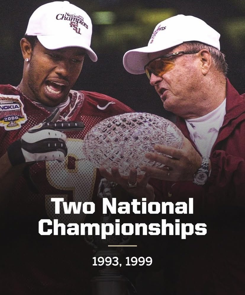 ChipWesterly9's tweet photo. On this day 49 years ago THE STANDARD was created in Tallahassee!!!
@SPEARATICS @BMac_SportsTalk @MarvinJonesJets @biggameJames_36 @dkelley21 @garnetandgold @RenegadeReport1 @SeminoleAlford @FSUFootball @psurtain23 @DeionSanders @Coach_Norvell @strugglemade105 @RealCharlieWard https://t.co/85z1vKC0Kn