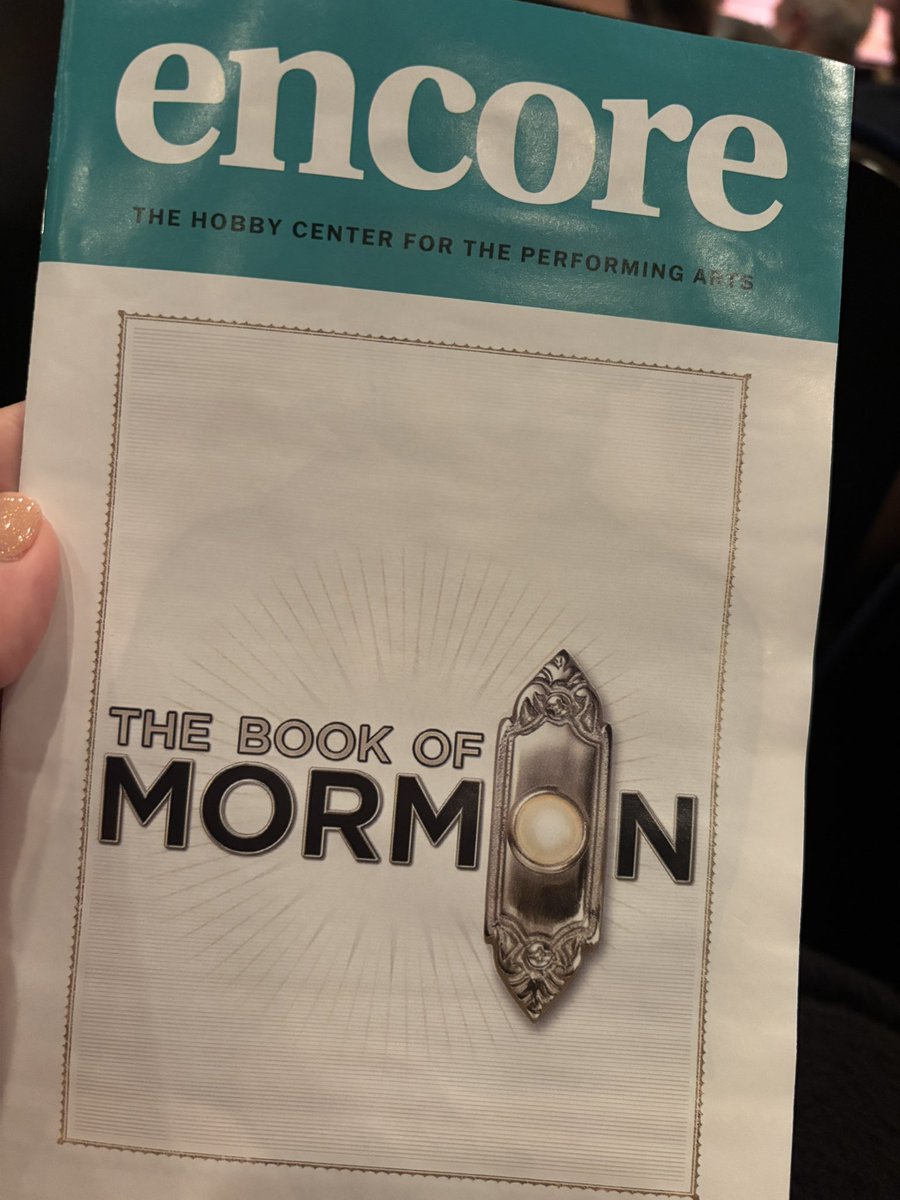 t_seale's tweet photo. Excited! @hobbycenter https://t.co/l3dBAzDGUt