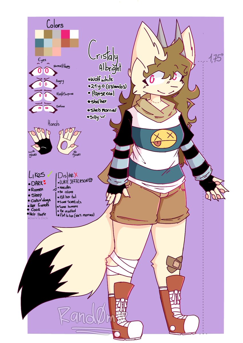 rand0m_xd1's tweet image. (Fijado‼️)

Ficha de Cris rematerizada :∆

(Lore en el ALT y luego más cosas de otros oc&apos;s :P)