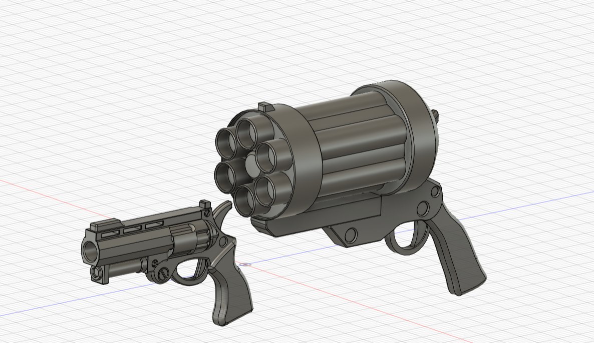 サイドショウコレクティブル限定 ヘルボーイの銃 サマリタン銃 1/4