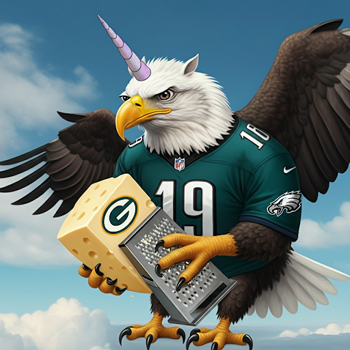TrumpMaxUnicorn's tweet photo. Eagles win and cut the cheese! Eagles over the Packers 22-10! #EaglesVsPackers #EaglesCountry #PackersRollCall #TMUKrew https://t.co/87V2bKcxYW