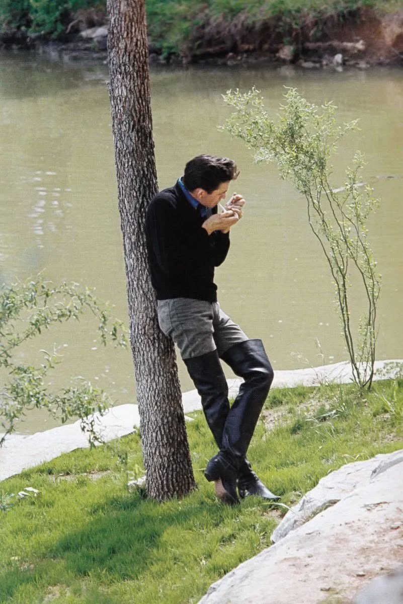 currently thinking about Johnny Cash and his thigh high boots