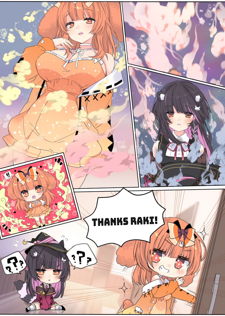 LockonSpace's tweet photo. Canon events of Miuna getting a more mature look.
Art by @.Citrus_YU_Moon
#Miuseum
#Rakillust https://t.co/yD4LNcg2CE