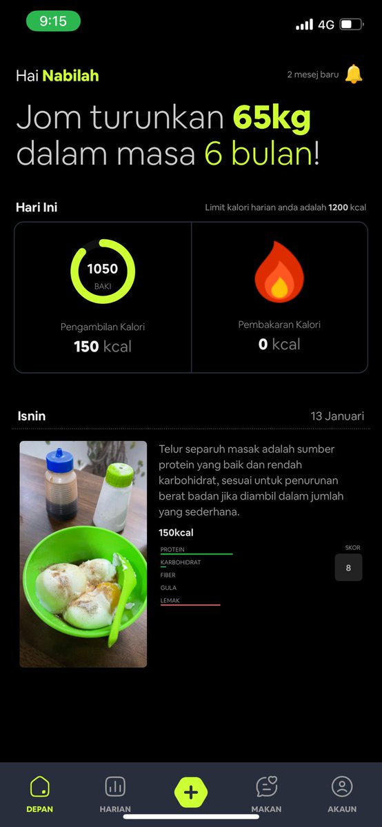 belleyangcerdik's tweet photo. Upload gambar pastu terus keluar apa dalam gambar. Real nice feature in Dietiqa ❤️👍🏻

This year gonna be the year I really watch what I eat. 🥰

Thanks @YusKhaliesah for this great app 🥰 https://t.co/cyg8gFq4Lf