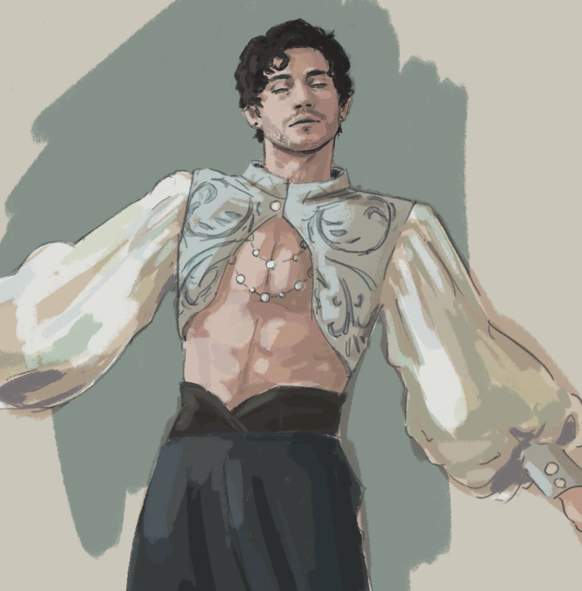 nicolart0110's tweet photo. Saw this cunty ass outfit the other day and had to sketch it
It's a bit crusty but I just love sketching on tiny canvases idk https://t.co/BlbSR0SE8U