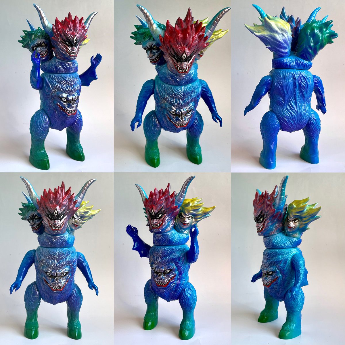 昨日のスーフェスで買ってきた エンカビニールの悪魔王ゼノン ブルー
