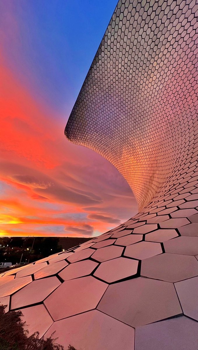 Atardecer impresionante en el Soumaya !