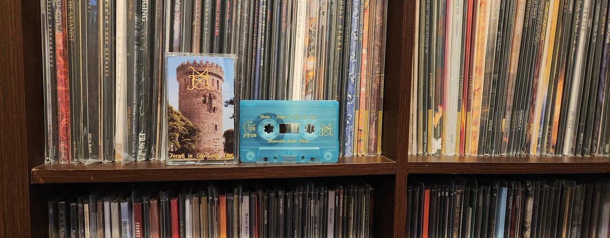 peartnoy's tweet photo. My top EP's of 2024. By far my favorite was "Forged in Steel and Love" by Morke. A fantastic release and I can't wait for the next album. #morke #forgedinsteelandlove #cassette https://t.co/mwgVpYJl16