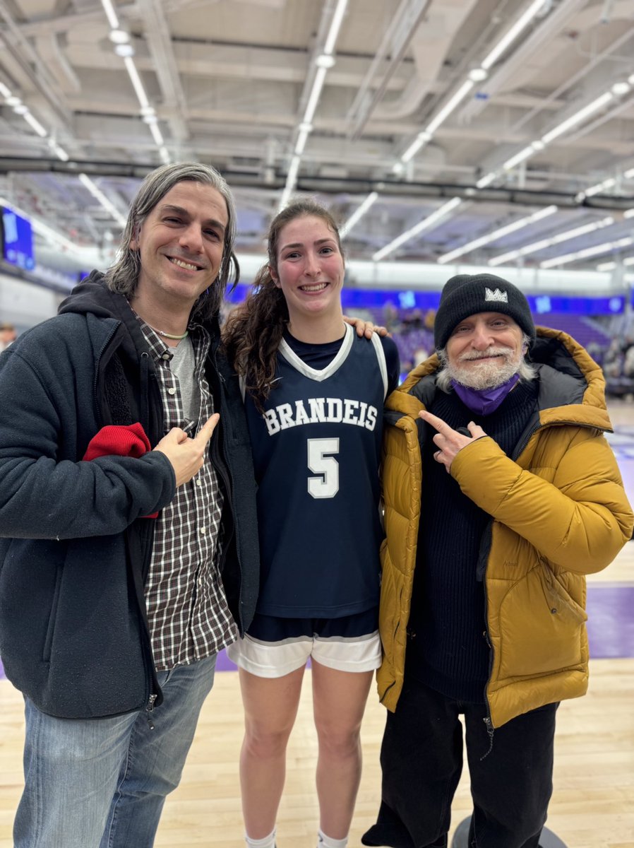 maymac3's tweet photo. Great Once The Musical @OnceMusical mini reunion! Thank you Lucas and DP for supporting your former cast mate @cjcandela3 and her team vs #1 ranked NYU.Not the result we wanted but we’re so thankful for the support!❤️ ONCE family forever!. @BrandeisWBB @@LpfunkLucas @DPatKelly https://t.co/neG3cWkVzC