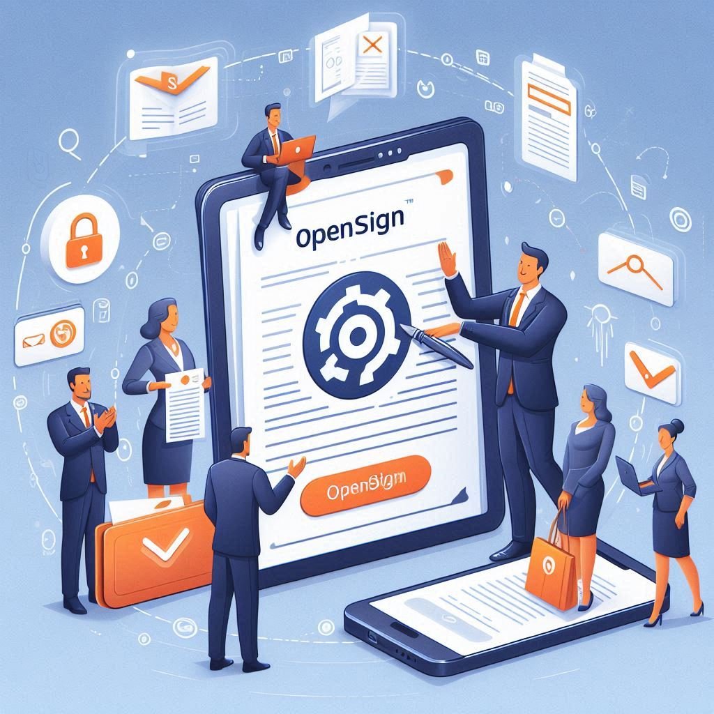 OpenSignHQ's tweet image. #OpenSign over other digital signing platforms? OpenSign offers unmatched security, seamless integration, and a user-first design that makes document workflows a breeze. With verified e-signatures, robust compliance, and transparent pricing, OpenSign empowers your team to sign…