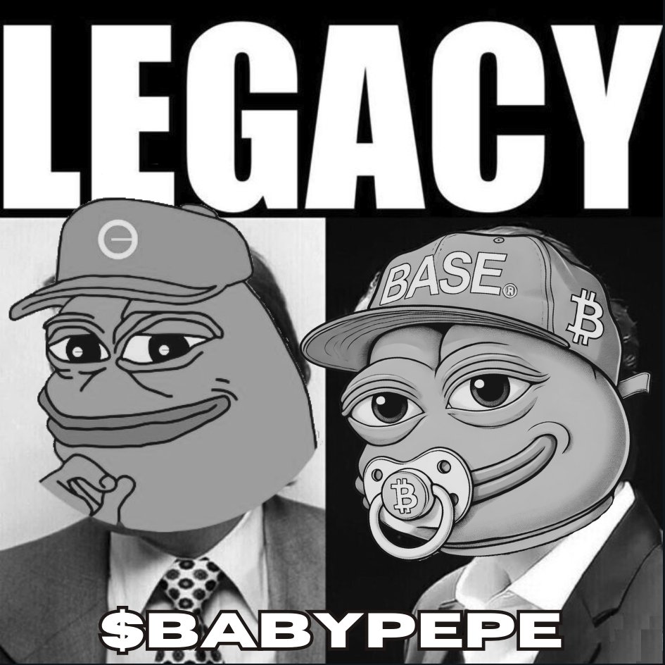 MemeticMeistro's tweet photo. LEGACY
@0x52BasedPepe @BasedBabyPepe_ https://t.co/VilFjTPkvI