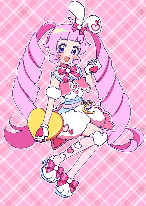 娘ちゃんのリクエストでぴょんぴょんうさぎコーデの青空ひまりだョ 