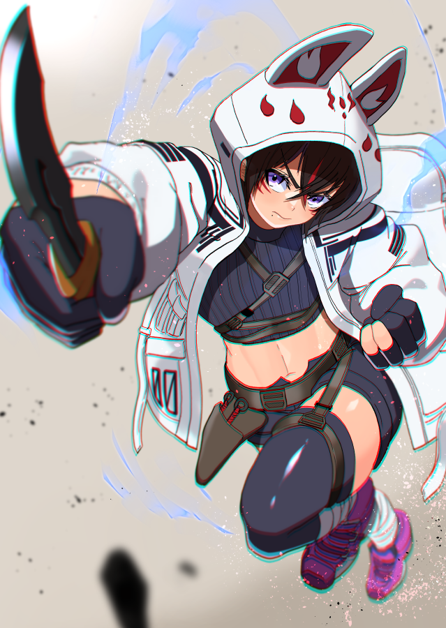 「1月13日は二代目州光の誕生日!#TEKKEN #格ゲーキャラ描こうぜ 」|アキス 『深谷慶短編集　瞬き』発売中のイラスト