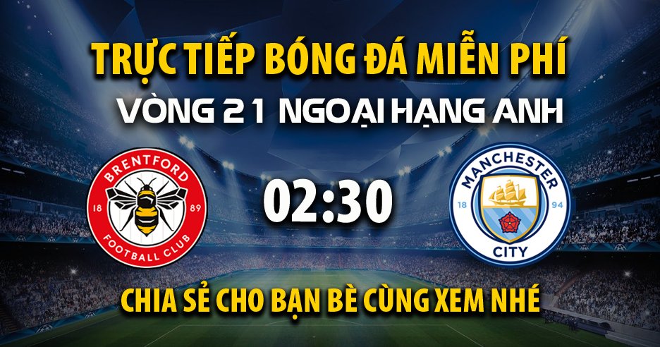 xoilactvnet's tweet photo. Phát sóng trực tiếp trận đấu Brentford vs Manchester City trong khuôn khổ giải Ngoại Hạng Anh full HD tốc độ cao với bình luận miễn phí tại Xoilac TV.
Hastag: #XoilacTV #Xoilac #tructiepbongda #xembongda #bongdatructuyen
Seemore: https://t.co/mL8XMEwW0j https://t.co/8f1hquDRBS