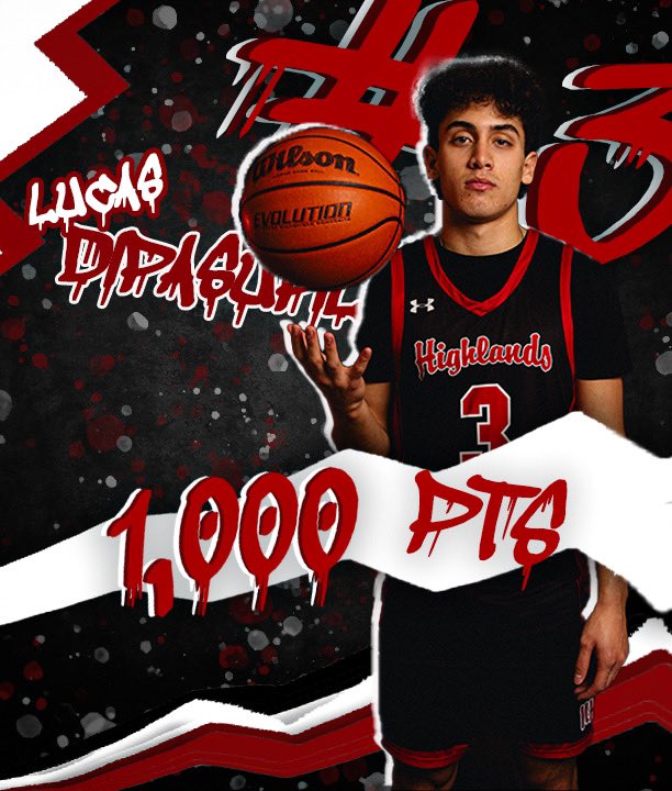 Congratulations to Lucas Dipasupil on scoring his 1000th point yesterday in a win vs Dwight Morrow. Lucas is not only a great basketball player but a phenomenal person and everything we want in a player in our basketball program.

Lucas also scored 27 points in the win!