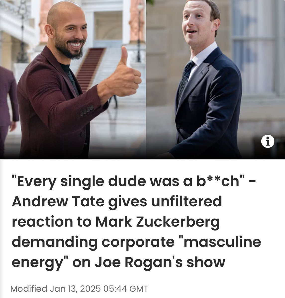 joeroganhq's tweet photo. @Cobratate has words about @finkd 

Full Article: https://t.co/8Nd4ct58zf https://t.co/upzMpXiPh5