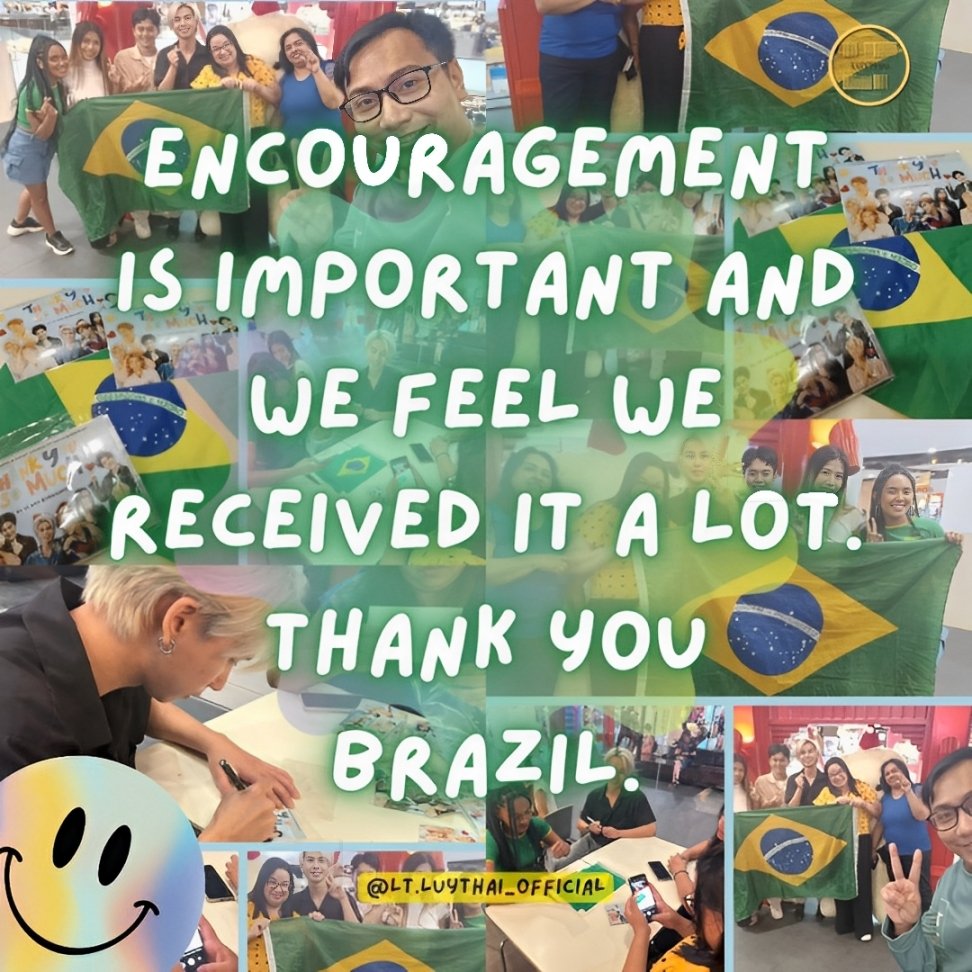 Luythai2022's tweet photo. Encouragement is important and we feel we received it a lot. Thank you Brazil.
https://t.co/CsKsr55zkg
#แฟนเพื่อน #FriendBoyFriendSS2 #FBF2024
#LT #LUYTHAI #ลุยไทย #LTLUYTHAI #เกมรัน
#GRLUYTHAI #GAMERUN https://t.co/JghpxPXGN2