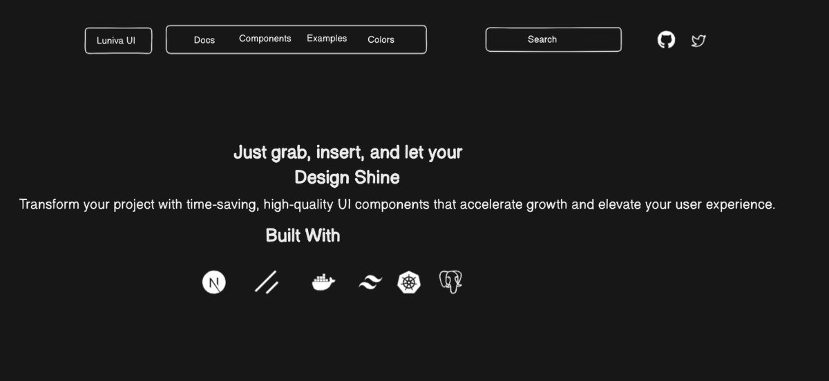 ezeslucky's tweet image. Simplify Your Design Workflow with Luniva UI
"Just grab, insert, and let your design shine!"
Say goodbye to endless hours of coding from scratch. Luniva UI provides ready-to-use, high-quality UI components that save time and elevate your user experience.
#WebDesign #UIComponent