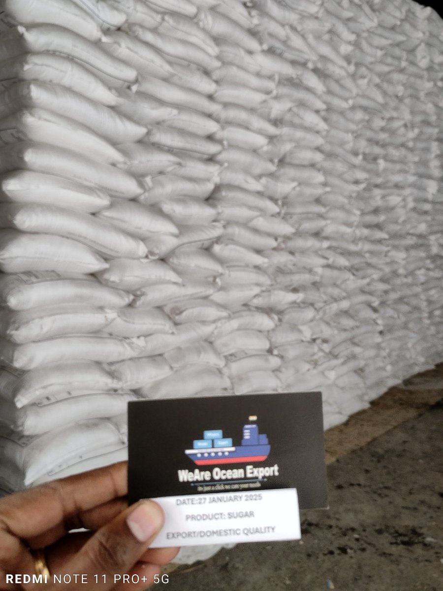 WeAreOcean_'s tweet photo. 27 JANUARY 2024 - AVAILABLE SUGAR S30/M30
We "WEARE OCEAN" Domestic is in good position to
supply Sugar S30/M30
Please ping us.
Website: https://t.co/898g6j3ZlQ
Email: procurement@weareoceanexport.com
Call/WhatsApp: +91 79040 83891
#weareocean #SugarS30 #oceanexport https://t.co/5YzYjBuUis