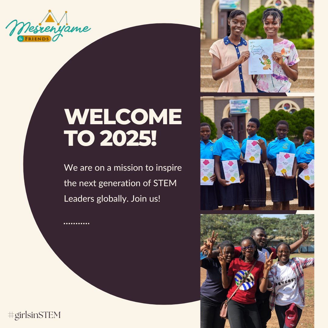 Our mission remains unchanged! We are inspiring the next generation of STEM leaders! Join us in shaping tomorrow.

Wishing you a Happy New Year! May the year ahead bring you success, happiness, and the very best in all your endeavors!

#girlsinSTEM