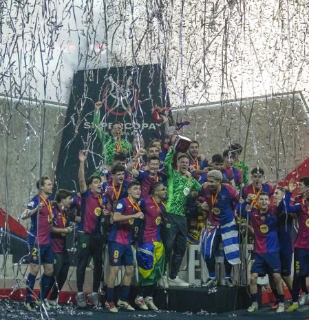 Supercampeones!! 💙❤️
#ViscaBarca #2-5