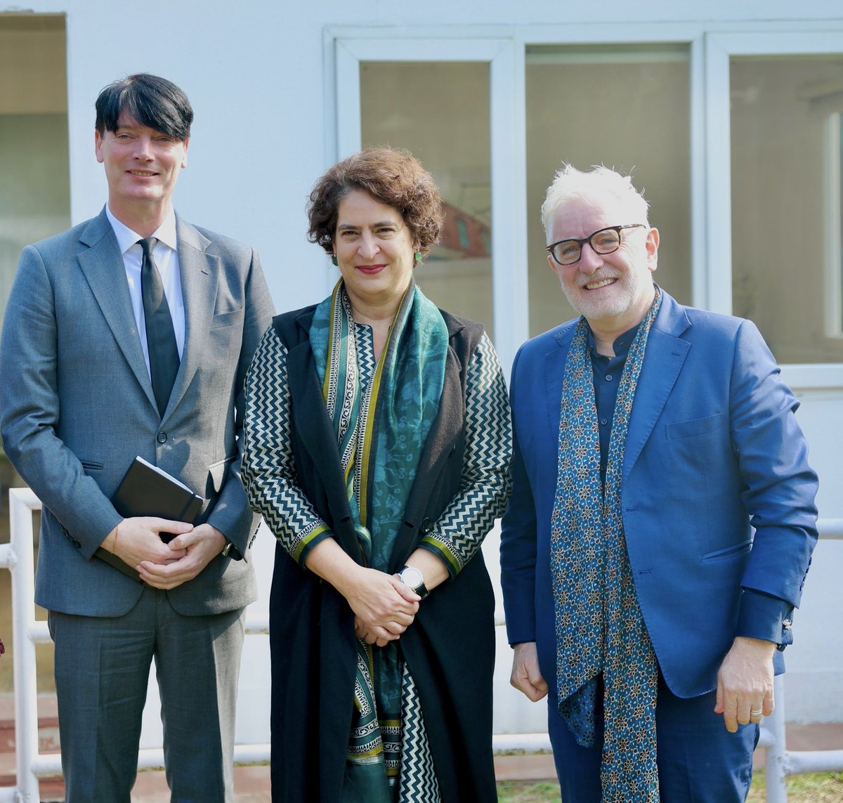 KellyinDelhi's tweet photo. Received very warm welcome from MP for Wayanad Ms @priyankagandhi this morning in New Delhi! Congratulated her on her recent electoral success.

Spoke about strong historical ties between 🇮🇪 and 🇮🇳 and the Embassy’s ambitions for the future. https://t.co/EI3pTUtwfA