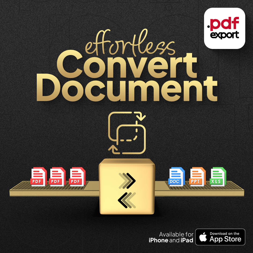 LiveBirdTechnol's tweet image. Simplify document tasks with PDF Export! Convert PDFs to Word, Excel, PowerPoint, or vice-versa easily. Perfect for work, school, or personal use. Download now

#pdfexport #convertpdf #pdftoword #pdftoexcel #pdftopowerpoint #wordtopdf #exceltopdf #powerpointtopdf #iphone #ipad